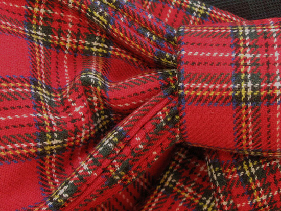 限定きものまいロイヤルスチュワート半巾帯